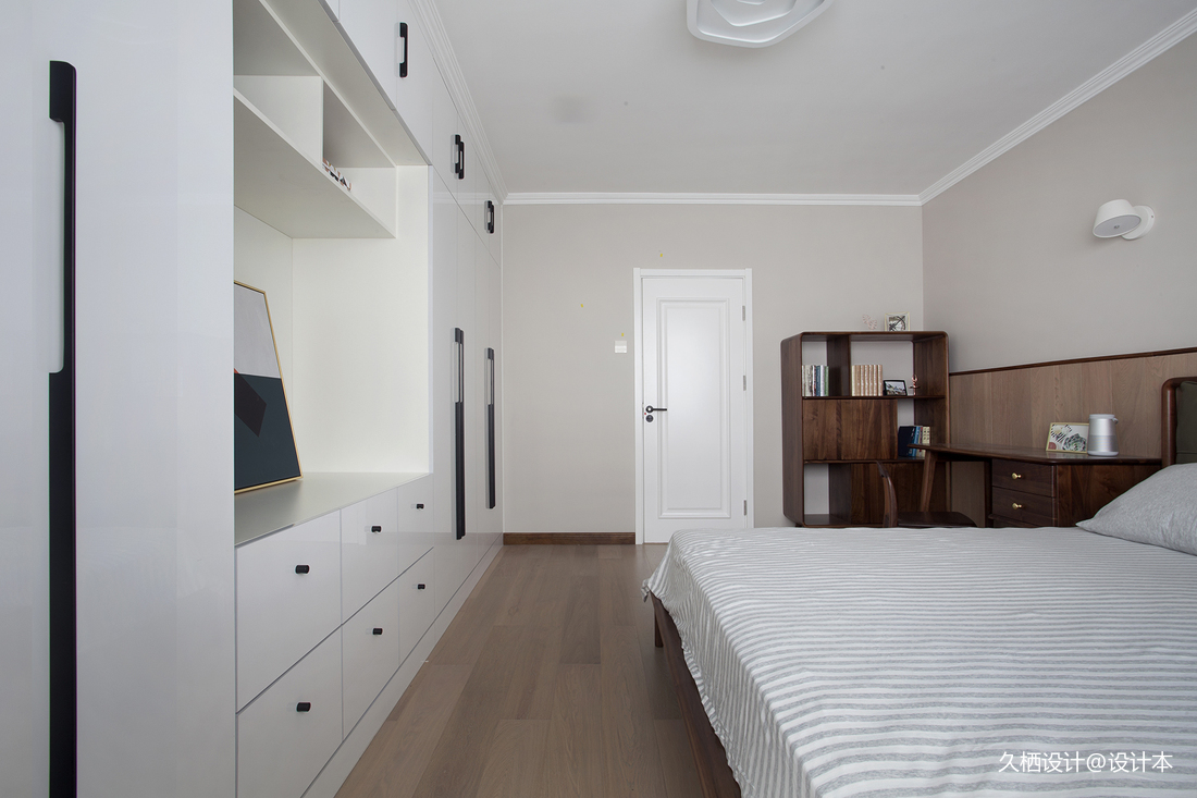 北欧小户型卧室设计实景图