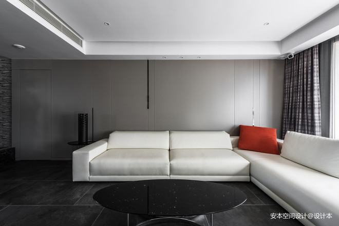 《慕慕的家》现代客厅沙发图