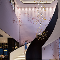 凯景悦公馆营销中心楼梯设计