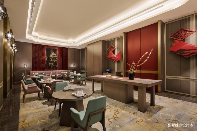 杭州临安万豪酒店中餐厅设计图