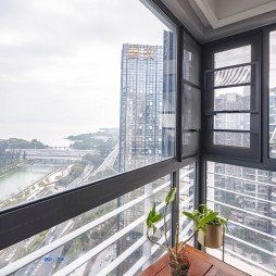 深圳湾美式豪宅阳台设计图