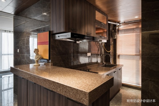 《58层的家》小户型现代厨房设计