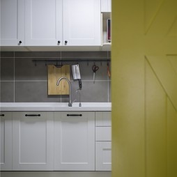简洁北欧风厨房设计图片