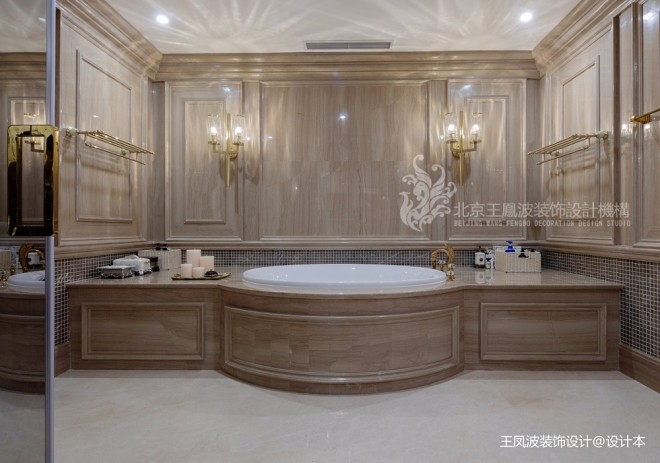 法式风格别墅卫浴设计图