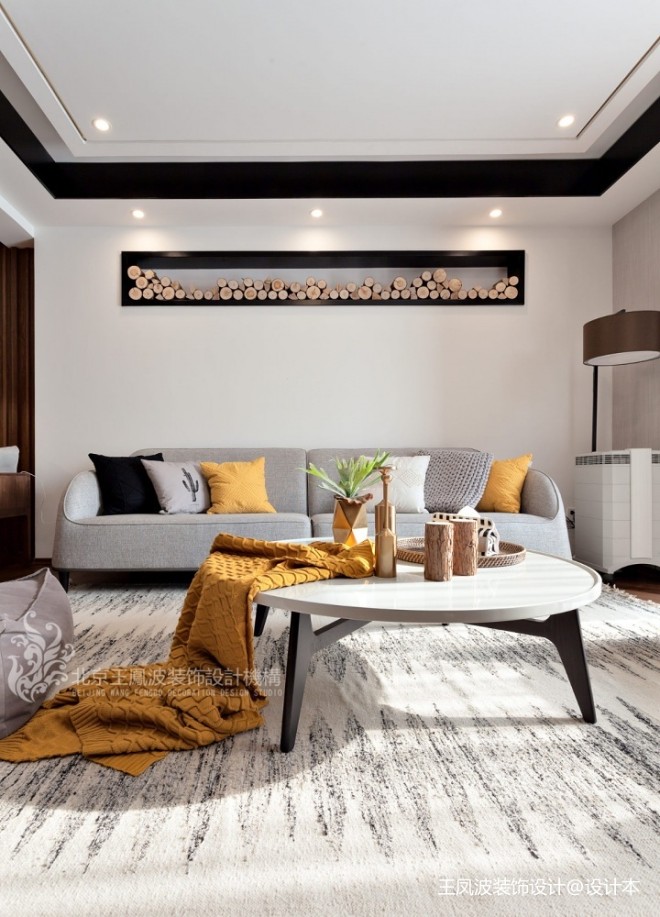 现代风格三居客厅沙发图片