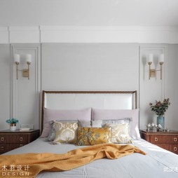 美式经典风卧室设计图片