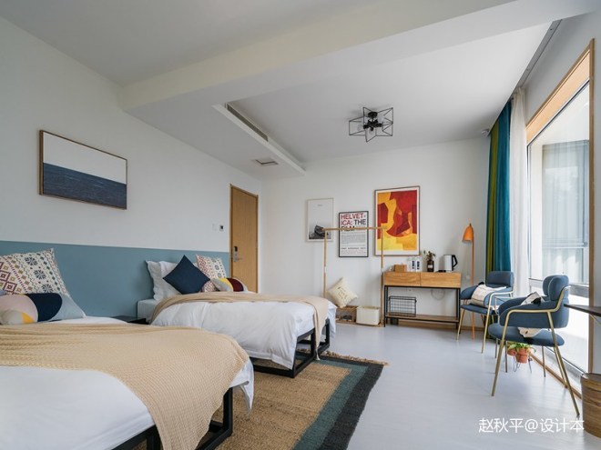 艺科设计|上海度假酒店设计-看海的房