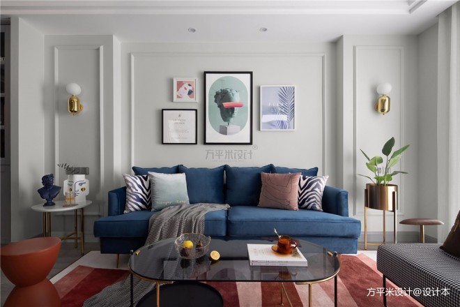 方平米设计客厅沙发图片