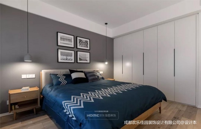 150平米现代简约——卧室图片