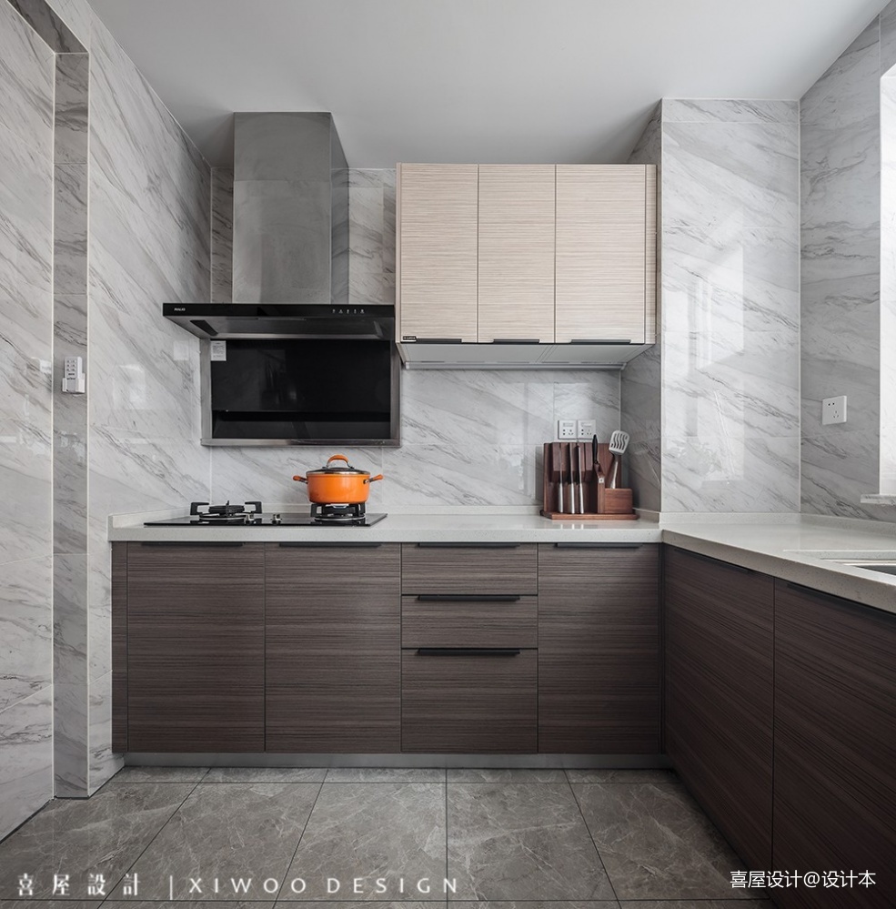 82平米现代简约—厨房图片