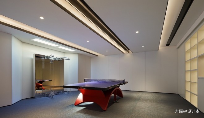 与自然同居展顶级大宅气度—乒乓球室图片
