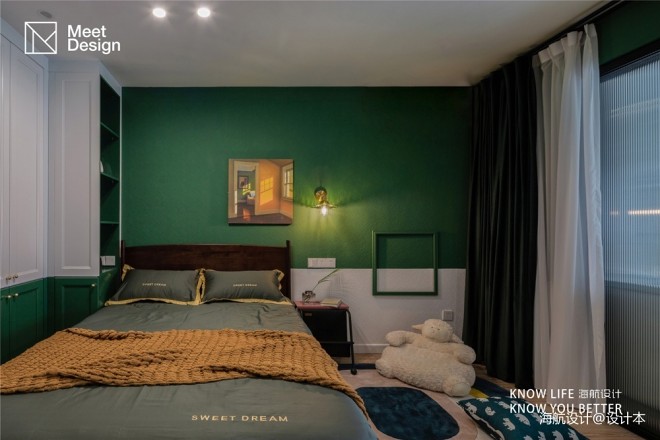 千禧一代复古北欧风——卧室图片