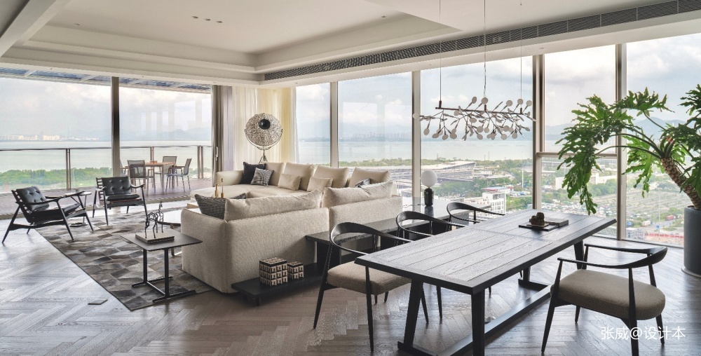 20天改造深圳第一精装豪宅——客餐厅图片