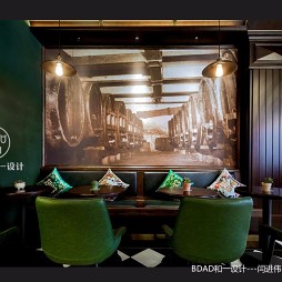 青啤  麦香咖啡馆（实景）——座位区图片
