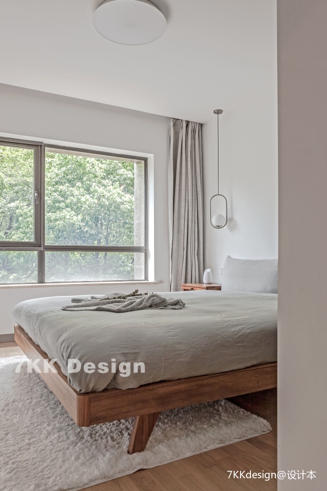宝华现代城黑白灰品质家居——卧室图片