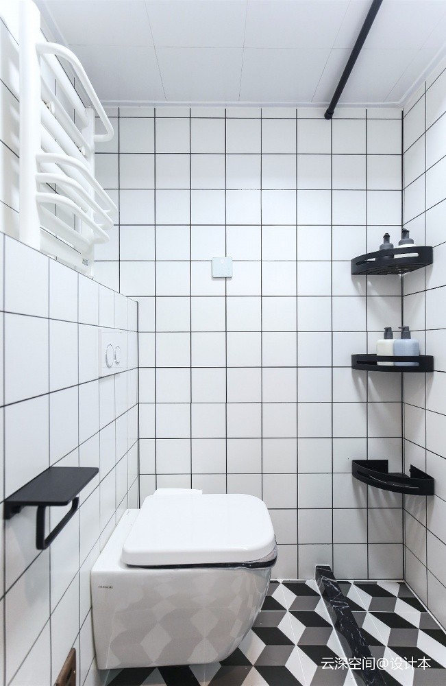48平米日式风格——卫生间图片