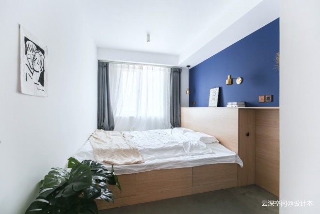 48平米日式风格——卧室图片