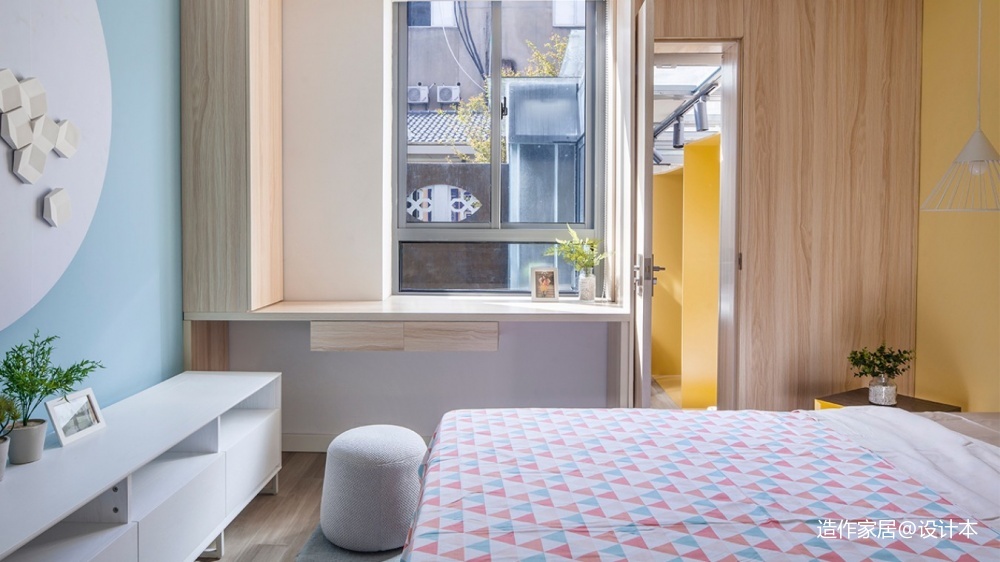 40只萌宠之家改造成马赛公寓——卧室图片