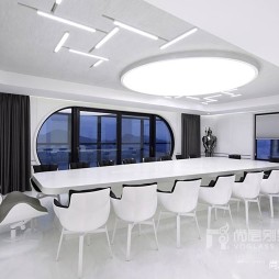 500㎡现代风格——会议室图片