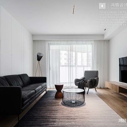 拒绝元素堆砌，白色空间打造极简之美——客厅图片