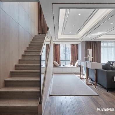 热门新中式实景——楼梯图片