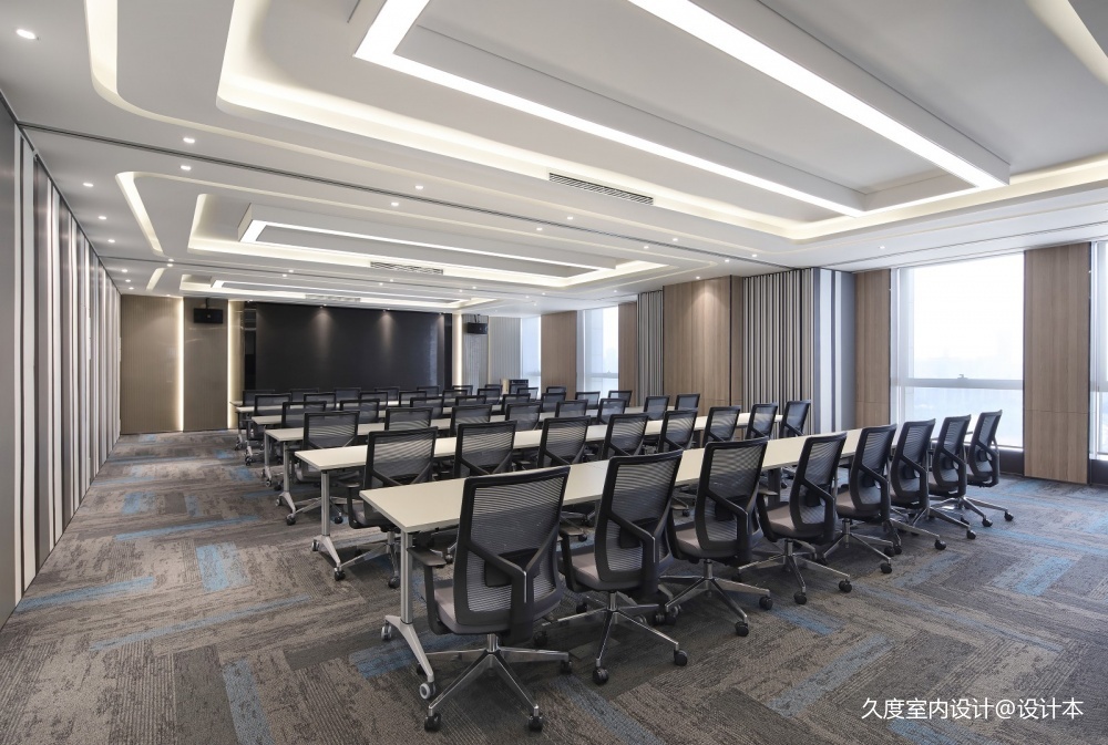 久度设计|武汉民生金融中心——会议室图片