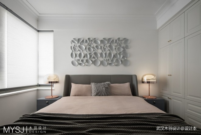 武汉木羽设计—灰色轨迹——卧室设计图