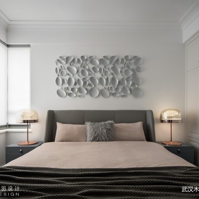 武汉木羽设计—灰色轨迹——卧室设计图