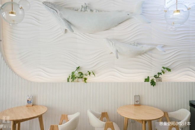 深蓝坊咖啡馆 · 水形物语——座位区图片