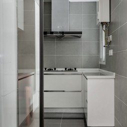88平米现代简约——厨房图片