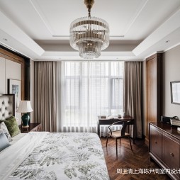 270平米中式现代卧室设计图
