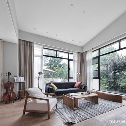 380平米日式风格客厅图片