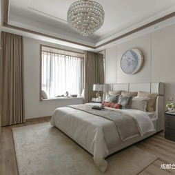 120平米中式古典——卧室图片