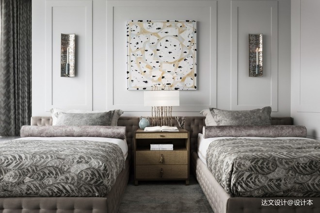 用艺术定义一座时代豪宅坐标——双床房图片