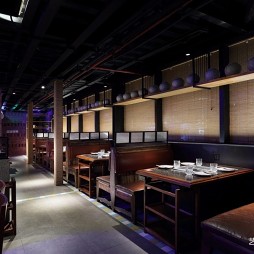 川味火锅餐厅设计：卡座图片
