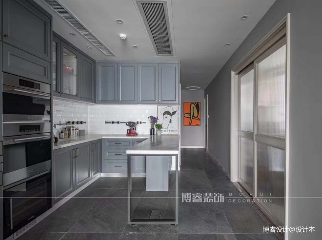 260平米现代简约：厨房图片