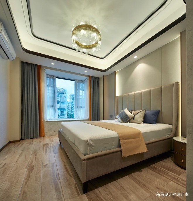 静.清—中式现代——卧室图片
