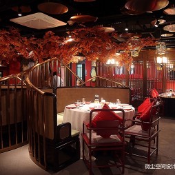 九品烤鸭 餐厅设计 微尘空间MDS作品——座位图片