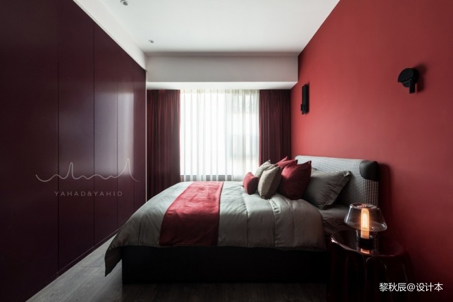 楝今-静与扬的红烈交织——卧室图片