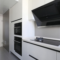 黑、白、灰精致家居打造——厨房图片