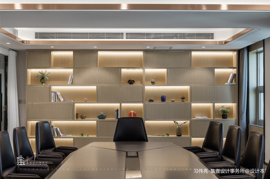 新中式景中-自然办公——会议室图片