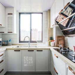 90㎡北欧风二居室，诗意地栖居——厨房图片