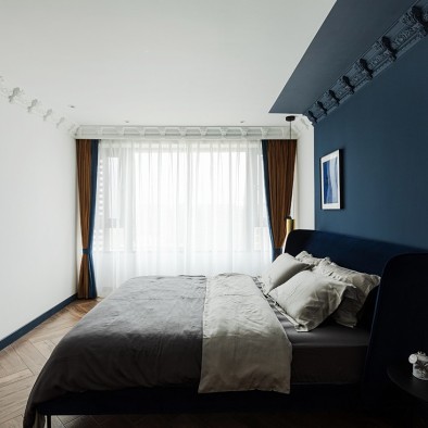 梵高蓝——卧室图片