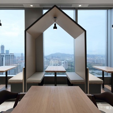 OPPO深圳湾总部员工餐厅——多功能区图片