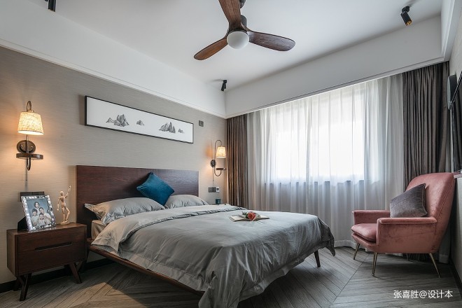 燕归巢—230平米住宅空间——卧室图片