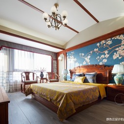 中式古典别墅豪宅——主卧图片