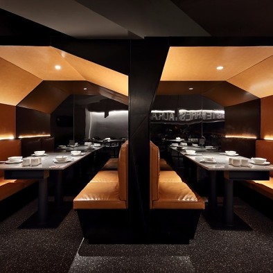 深圳餐厅设计【餐饮空间设计】虾胡闹餐厅——卡座图片