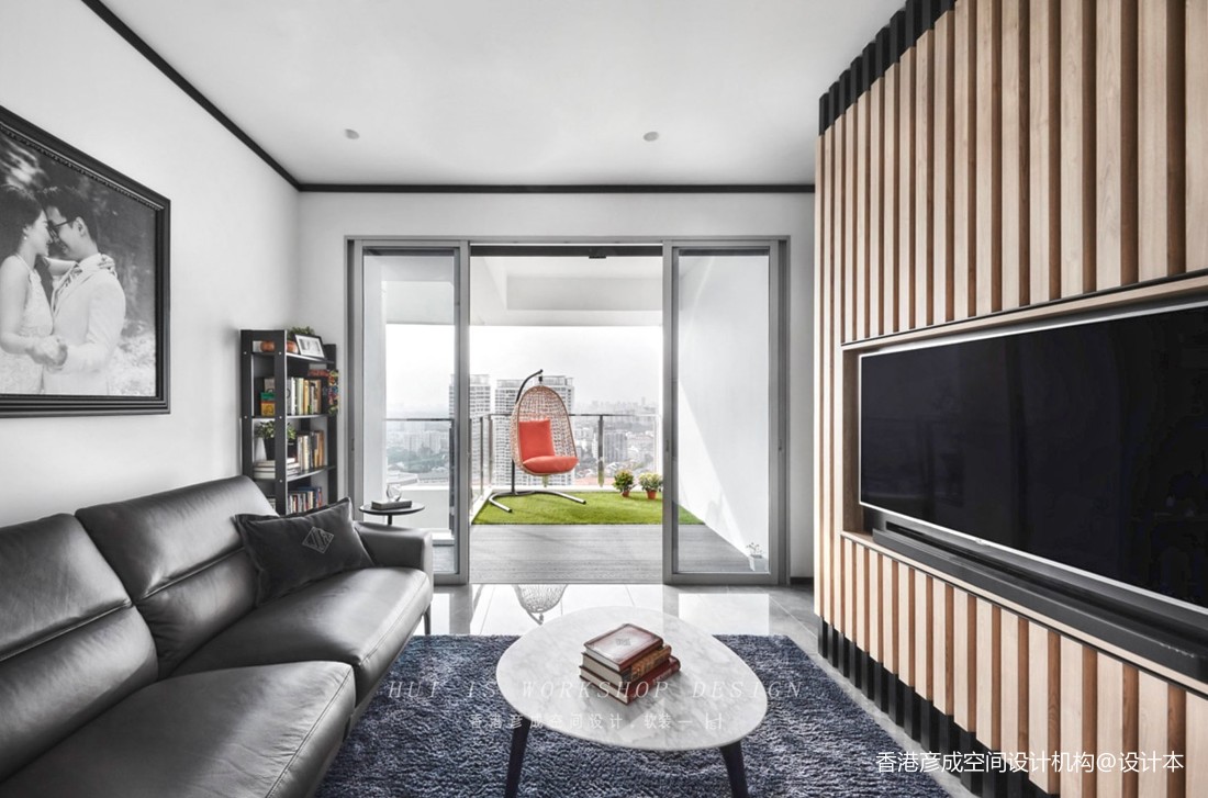舒适/简练 巧用原木元素提升空间时尚感——客厅图片