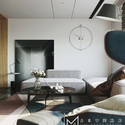 【吉米设计】现代｜阳光下的慵懒——客厅图片