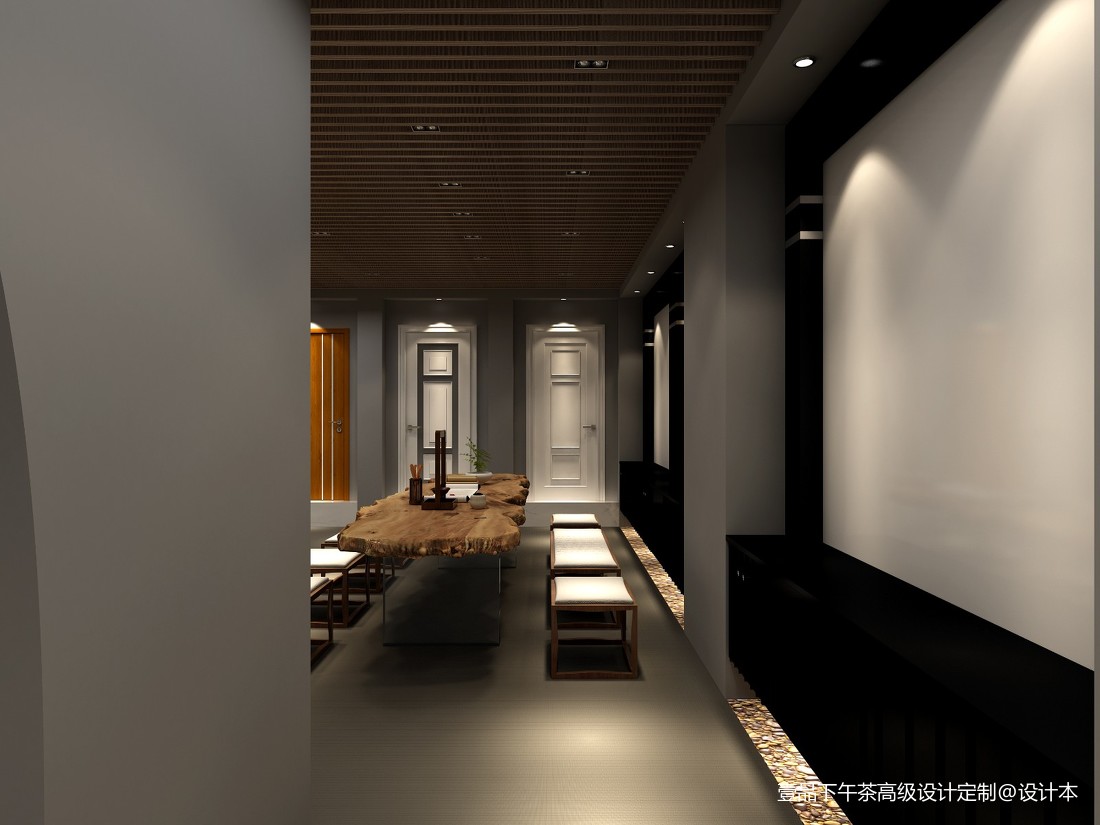 艺术展厅设计效果图|空间|室内设计|吴和中设计师 - 原创作品 - 站酷 (ZCOOL)